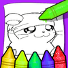 Planșe de colorat cu animale anime