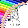 Planșe de colorat cu anime Chibi